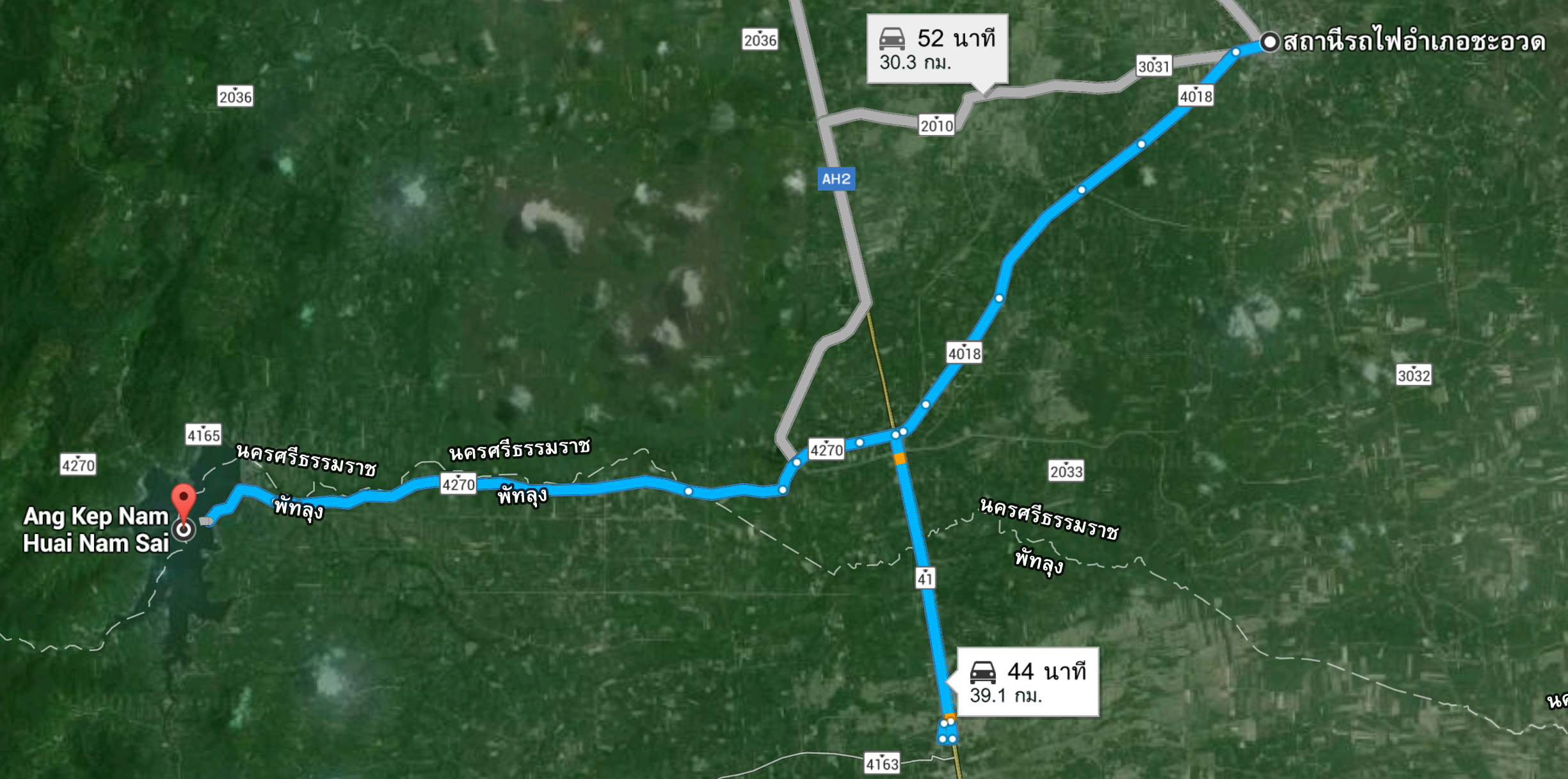 แผนที่ห้วยน้ำใส,ห้วยน้ำใส
