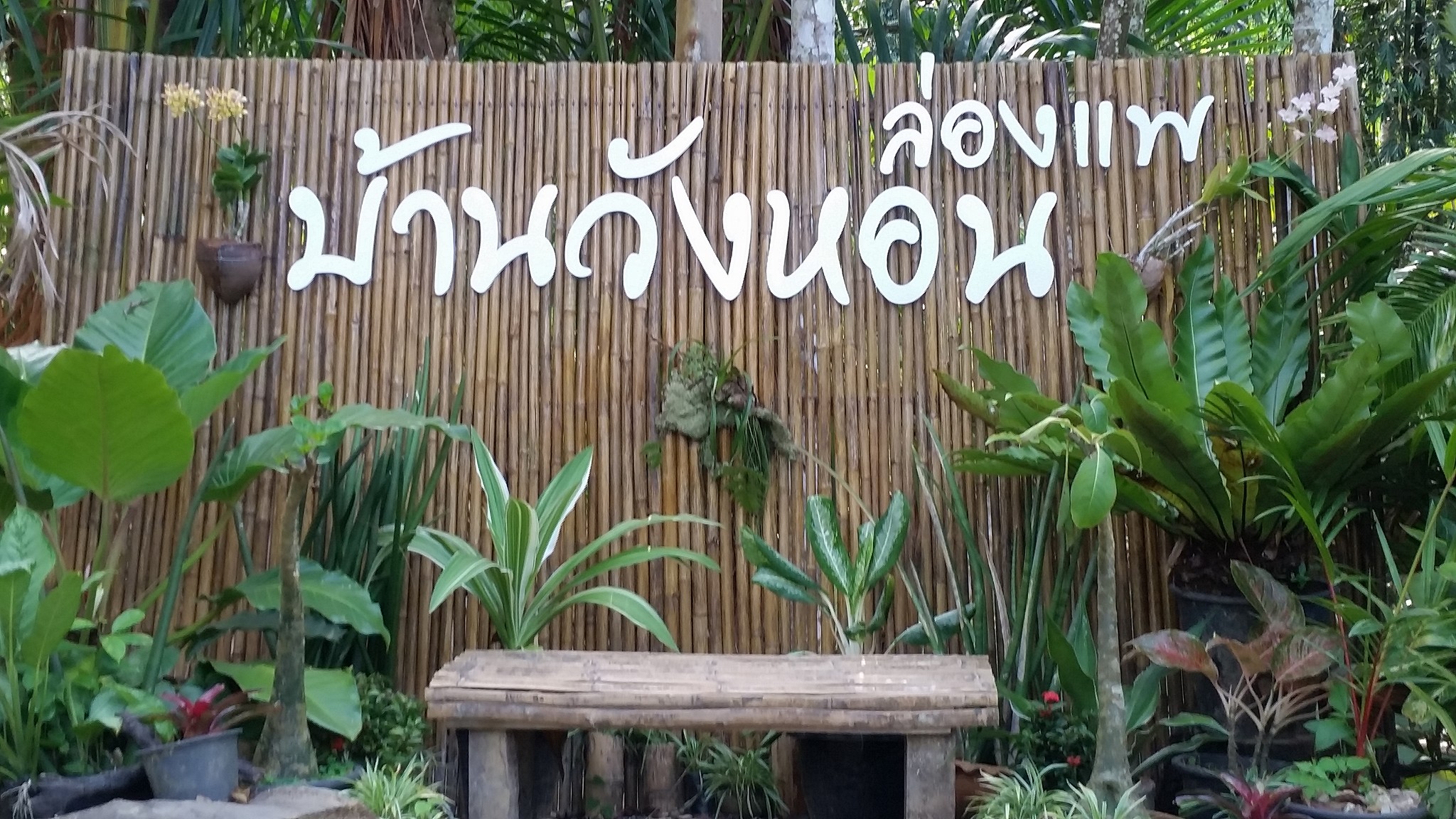 ล่องแพไม้ไผ่ ชะอวด