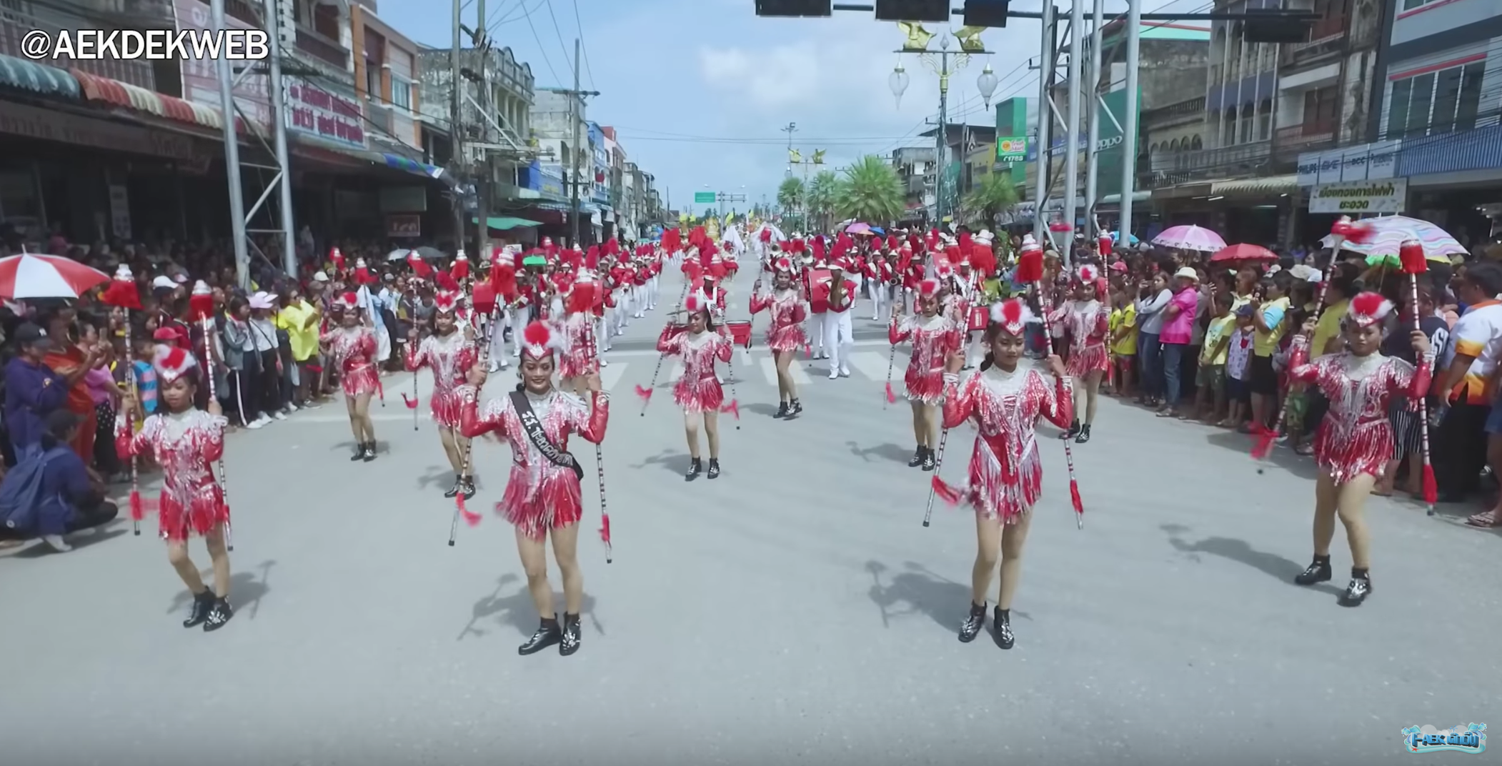 ดรัมเมเยอร์ โรงเรียนชะอวดวิทยาคาร 2018